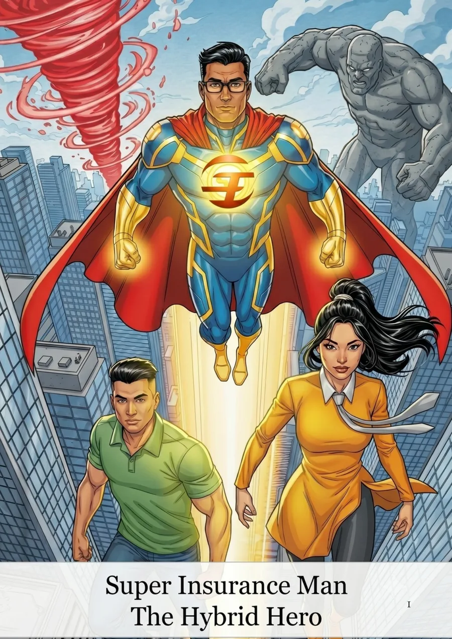 The Hybrid Hero cover